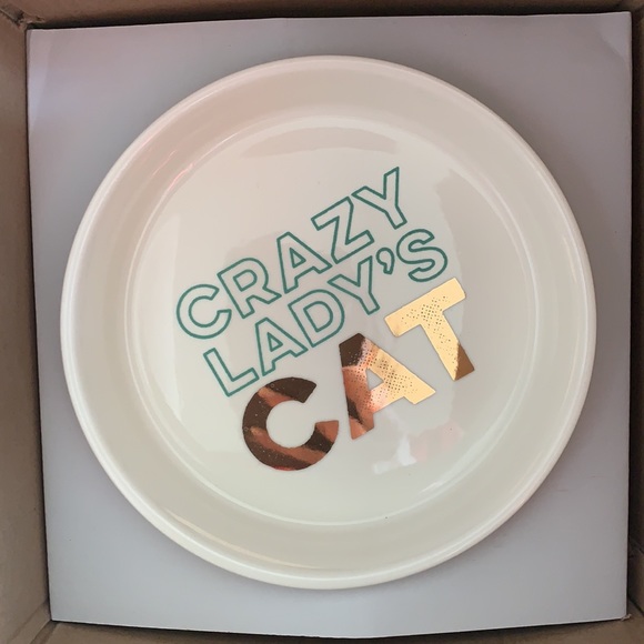 🎉HP!!🎉 Howligans Crazy Cat Lady Ceramic Mug & Pet Bowl Set - Picture 7 of 9